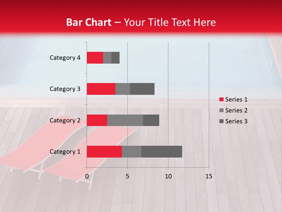 Deckchairs Large Deck PowerPoint Template
