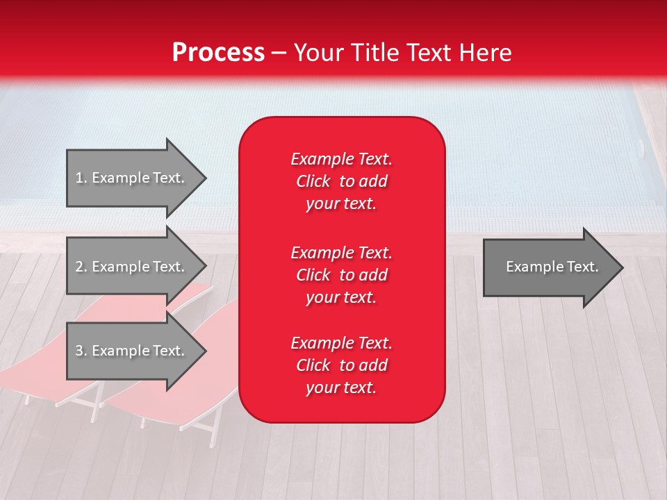 Deckchairs Large Deck PowerPoint Template