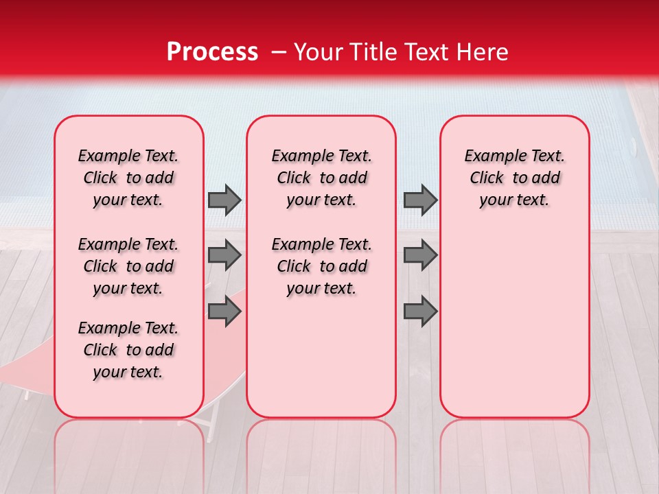 Deckchairs Large Deck PowerPoint Template