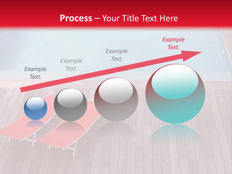 Deckchairs Large Deck PowerPoint Template