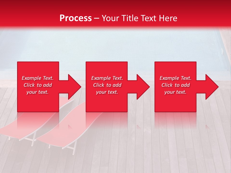 Deckchairs Large Deck PowerPoint Template