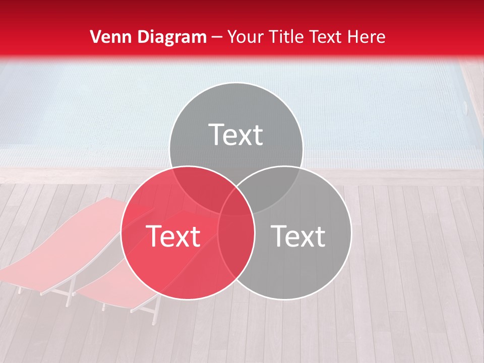 Deckchairs Large Deck PowerPoint Template