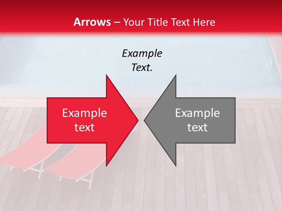 Deckchairs Large Deck PowerPoint Template