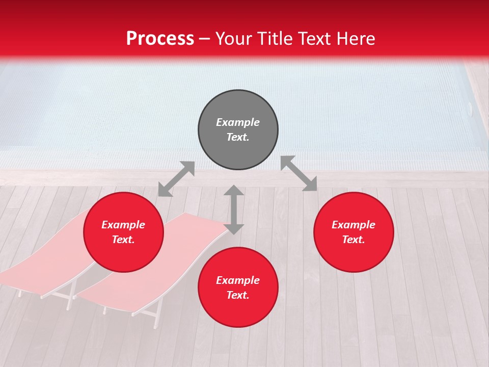 Deckchairs Large Deck PowerPoint Template