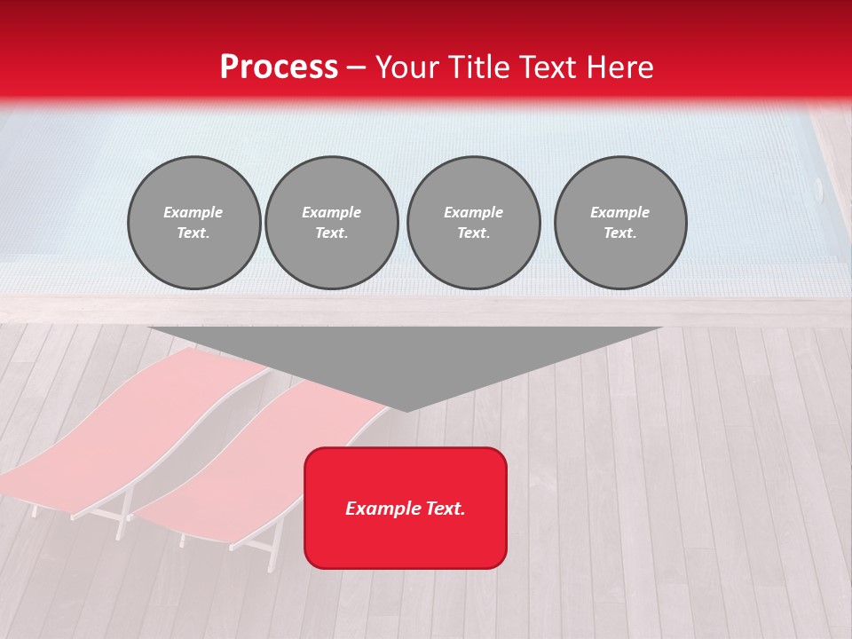 Deckchairs Large Deck PowerPoint Template