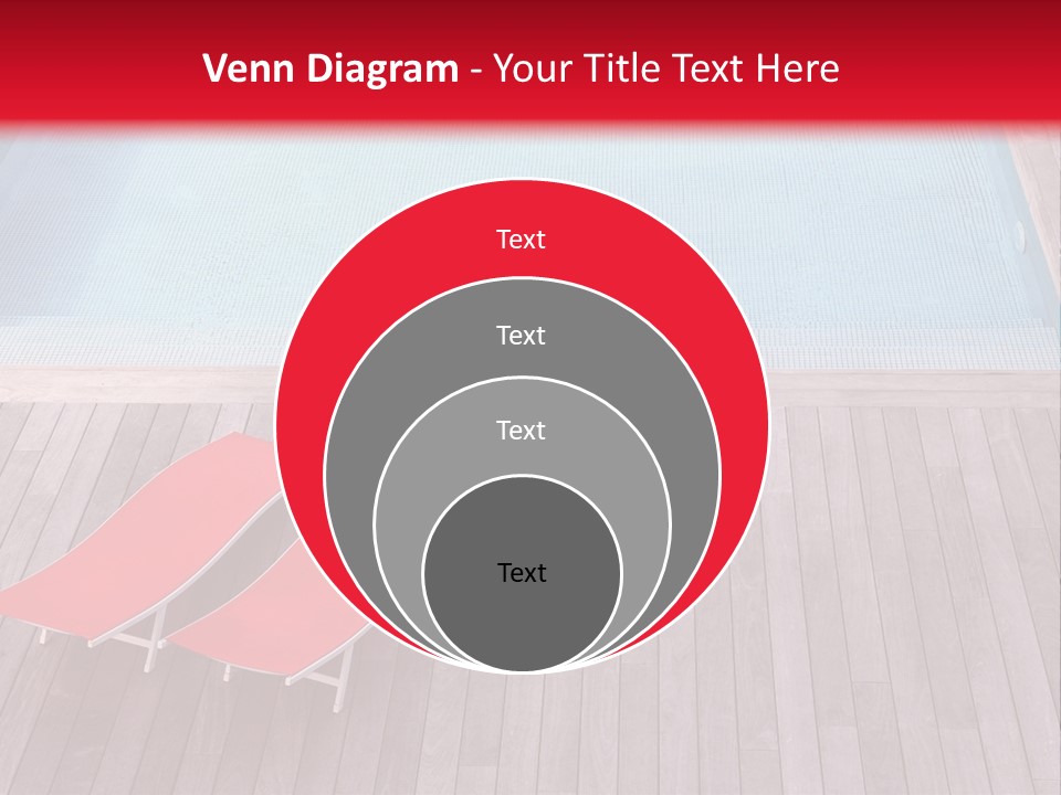 Deckchairs Large Deck PowerPoint Template