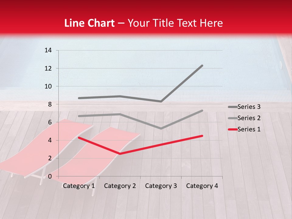 Deckchairs Large Deck PowerPoint Template