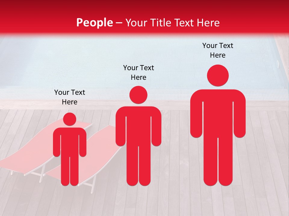 Deckchairs Large Deck PowerPoint Template