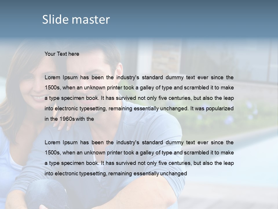 Happy Property Holidays PowerPoint Template