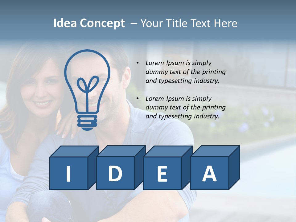 Happy Property Holidays PowerPoint Template