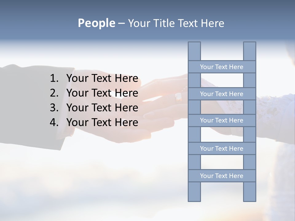 Young Men Adults PowerPoint Template