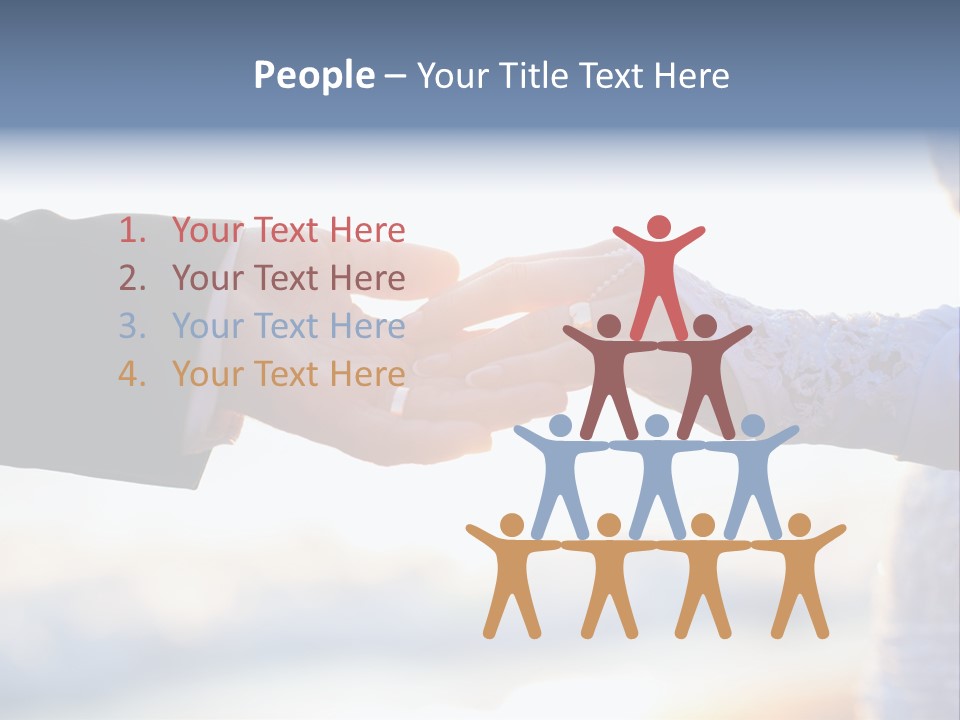 Young Men Adults PowerPoint Template