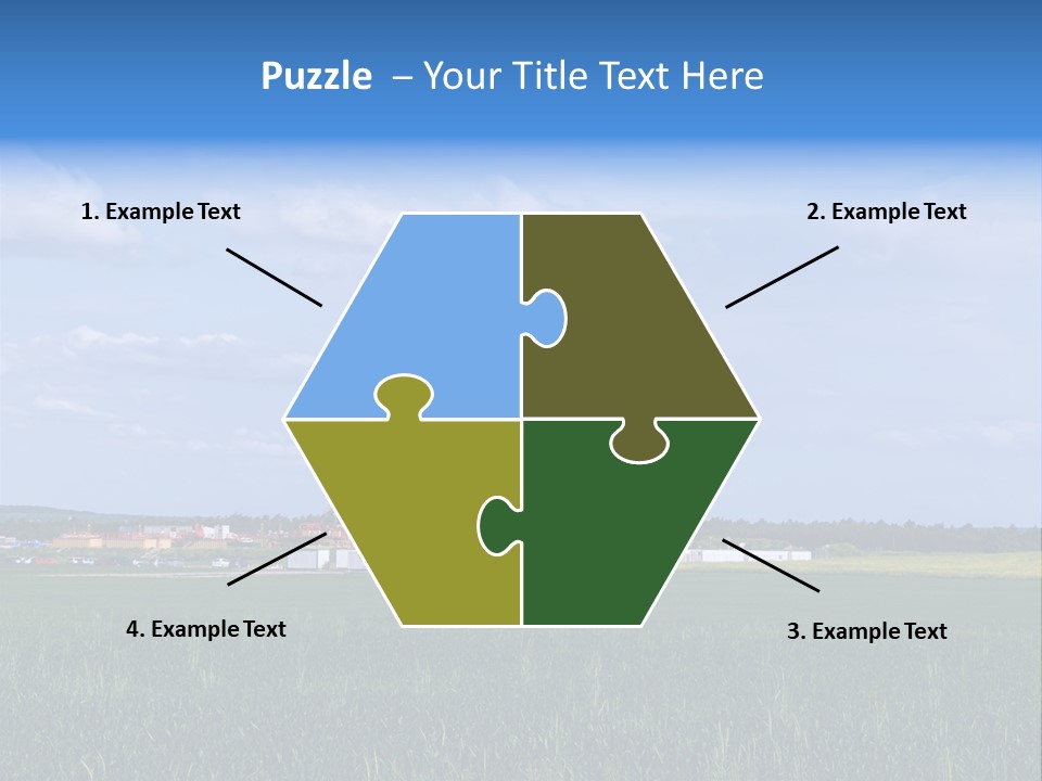 Engineering Gas Drilling PowerPoint Template