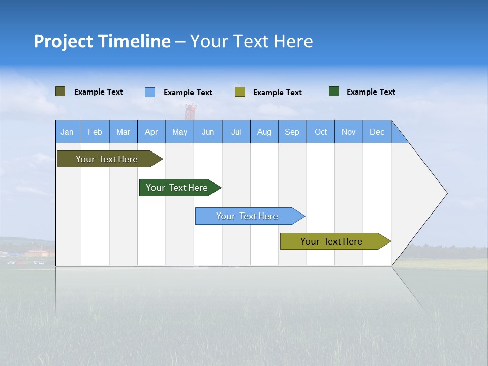 Engineering Gas Drilling PowerPoint Template