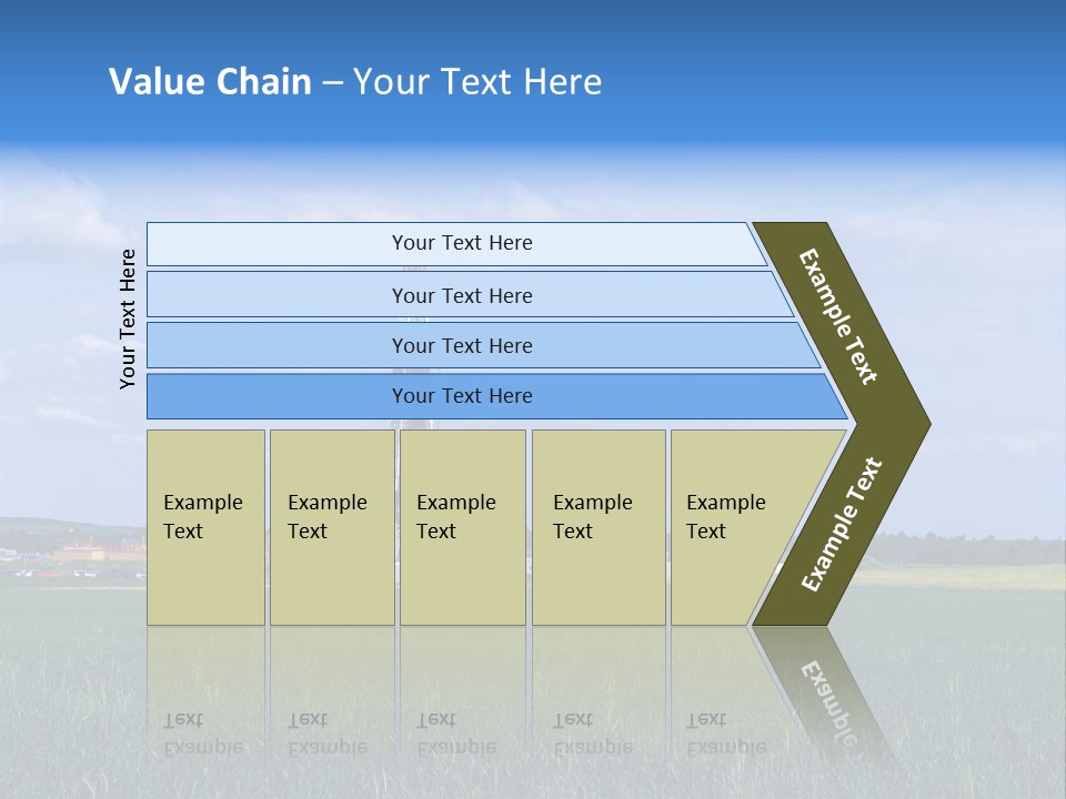 Engineering Gas Drilling PowerPoint Template