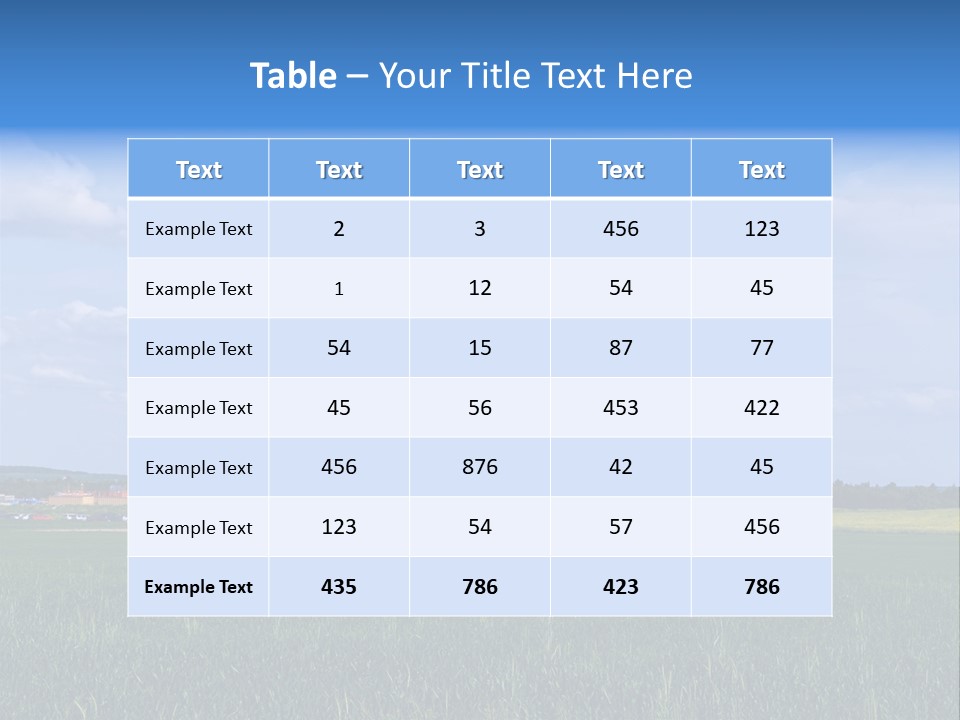 Engineering Gas Drilling PowerPoint Template
