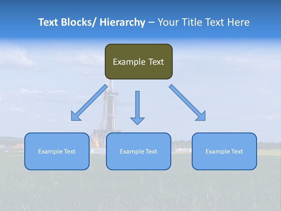 Engineering Gas Drilling PowerPoint Template