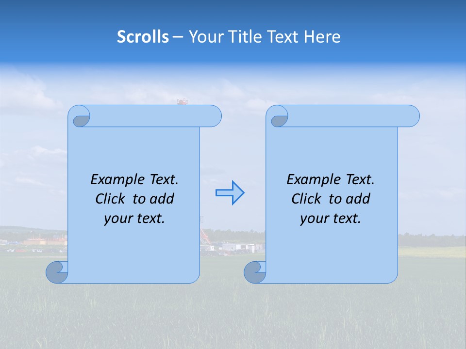 Engineering Gas Drilling PowerPoint Template
