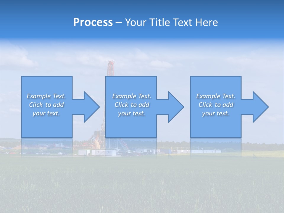 Engineering Gas Drilling PowerPoint Template