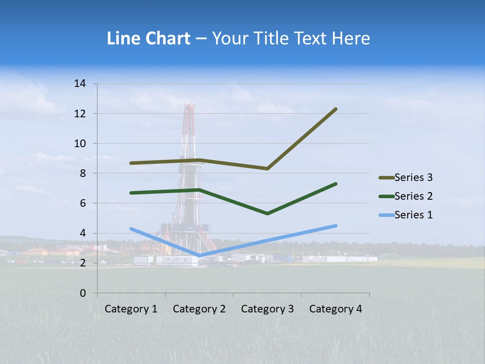 Engineering Gas Drilling PowerPoint Template