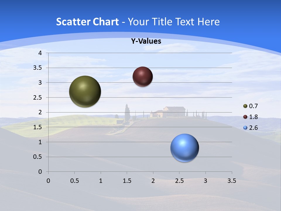House Landscape Shadow PowerPoint Template