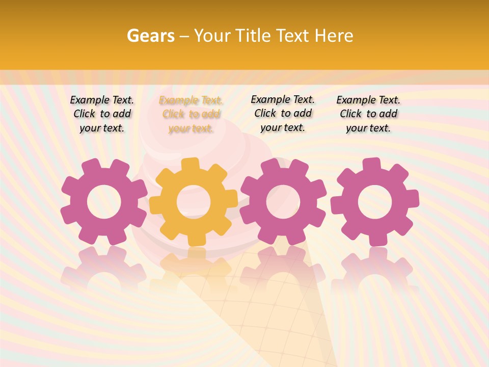 Tasty Colorful Design PowerPoint Template