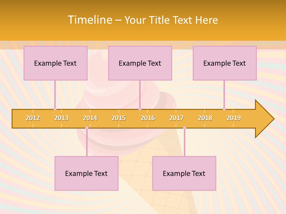 Tasty Colorful Design PowerPoint Template