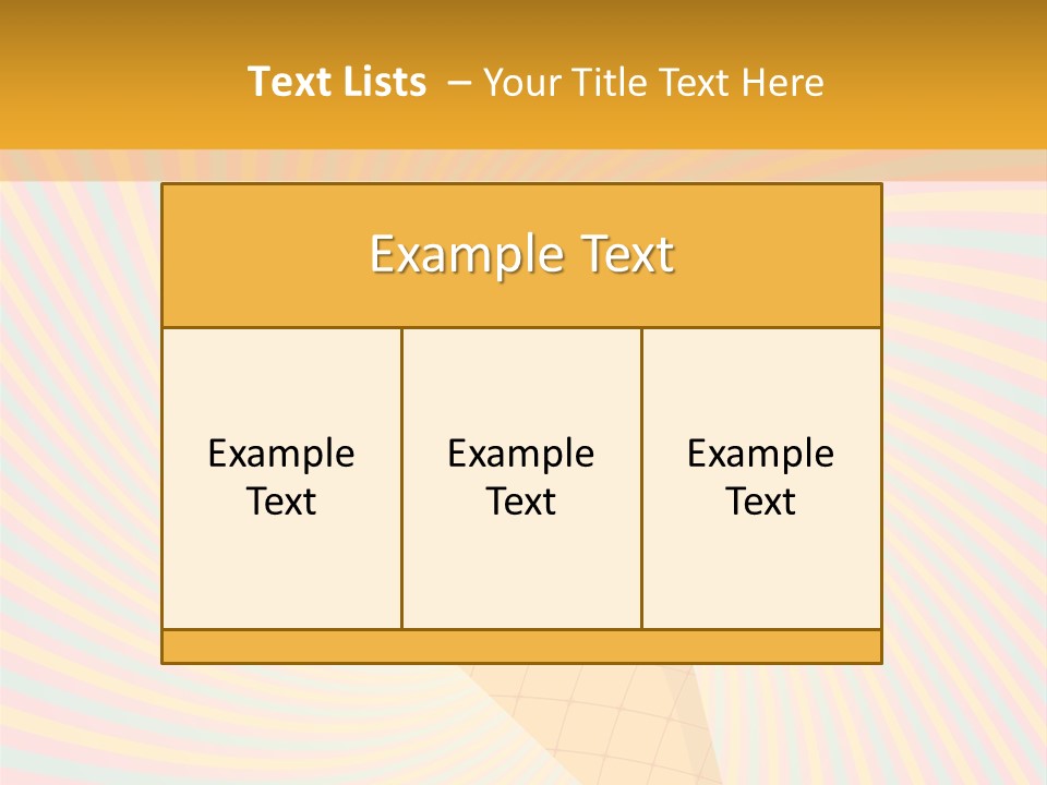 Tasty Colorful Design PowerPoint Template