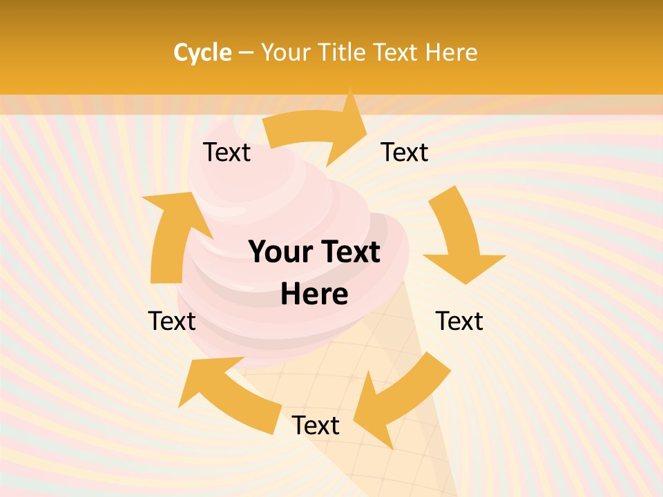 Tasty Colorful Design PowerPoint Template