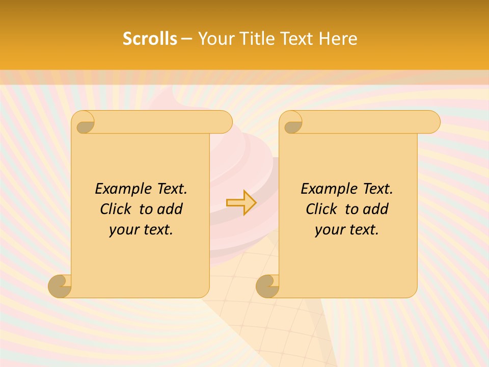 Tasty Colorful Design PowerPoint Template