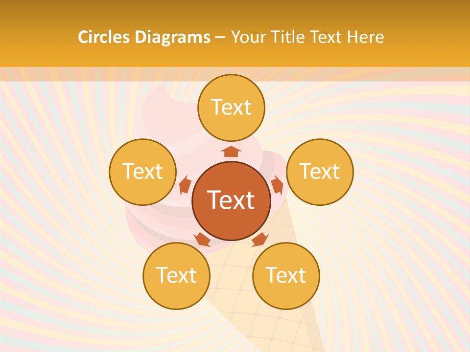 Tasty Colorful Design PowerPoint Template