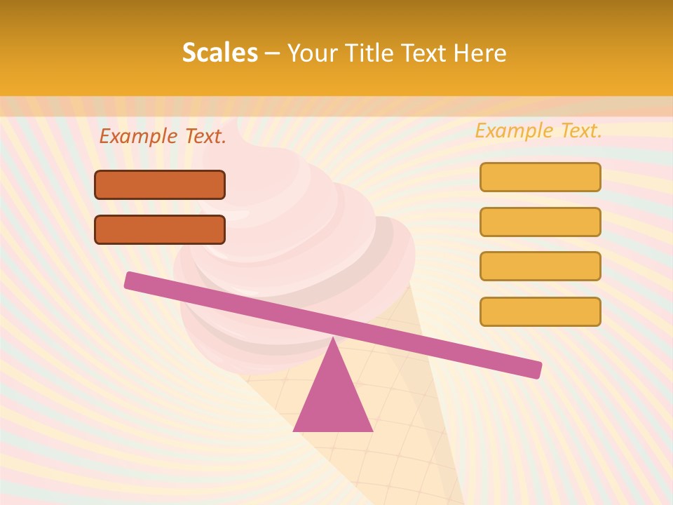 Tasty Colorful Design PowerPoint Template