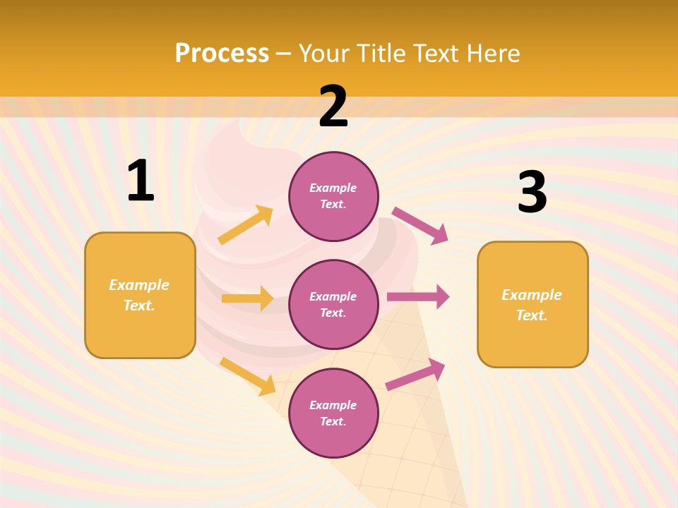 Tasty Colorful Design PowerPoint Template