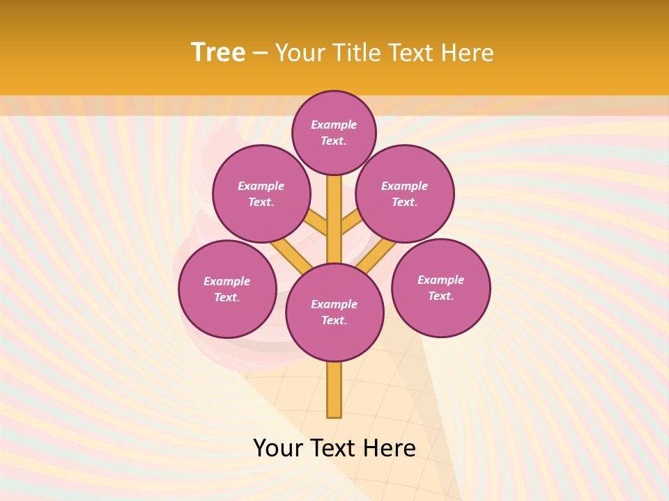 Tasty Colorful Design PowerPoint Template