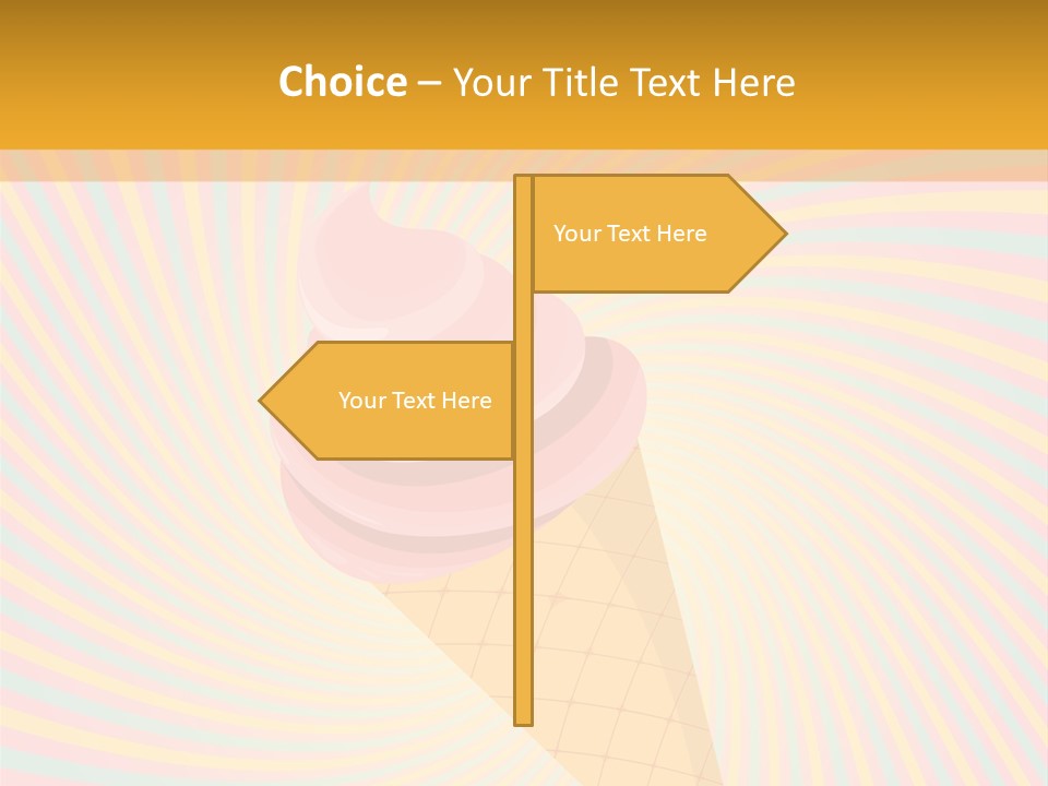 Tasty Colorful Design PowerPoint Template
