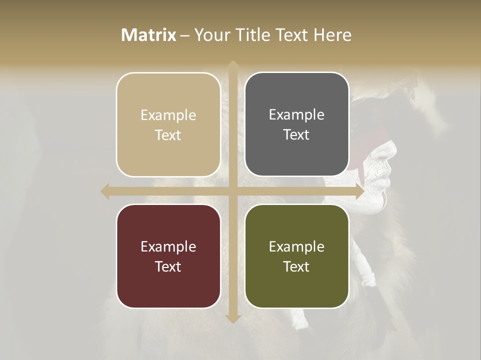 Unique White Red PowerPoint Template