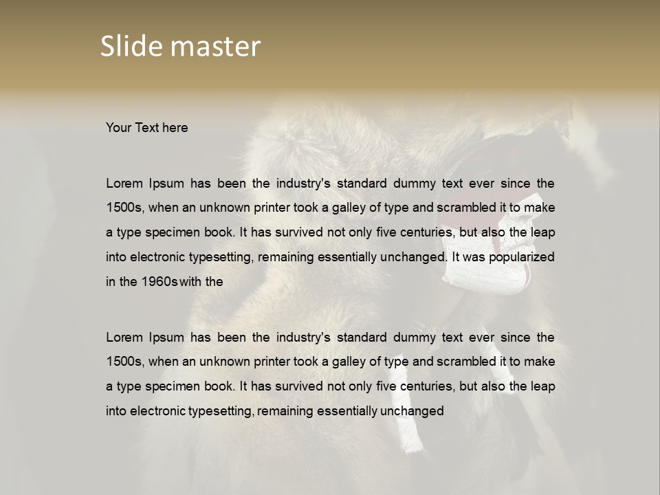 Unique White Red PowerPoint Template