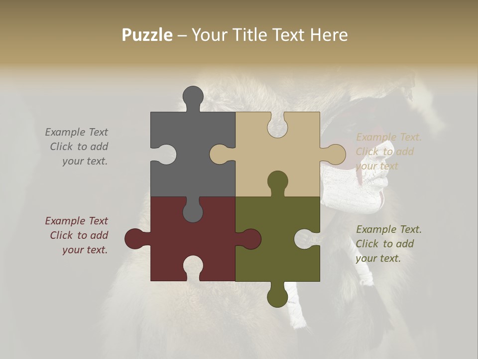 Unique White Red PowerPoint Template