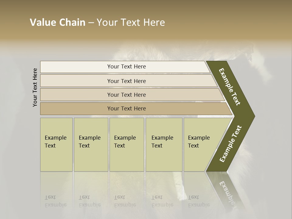 Unique White Red PowerPoint Template