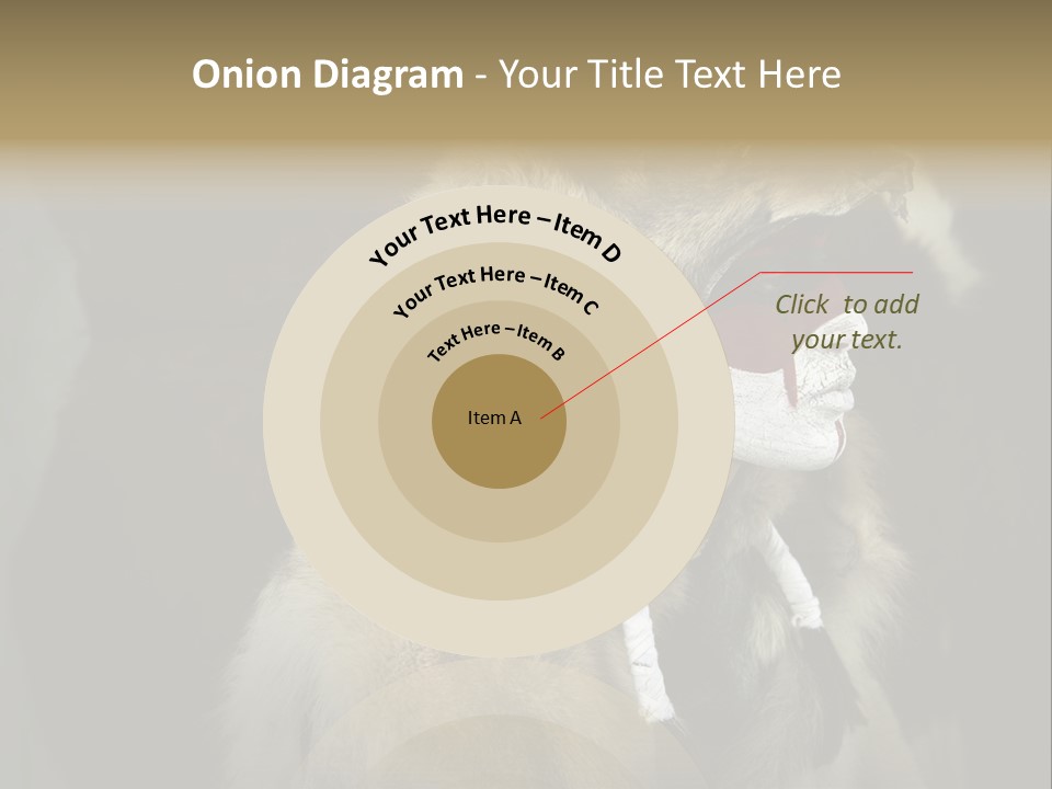 Unique White Red PowerPoint Template