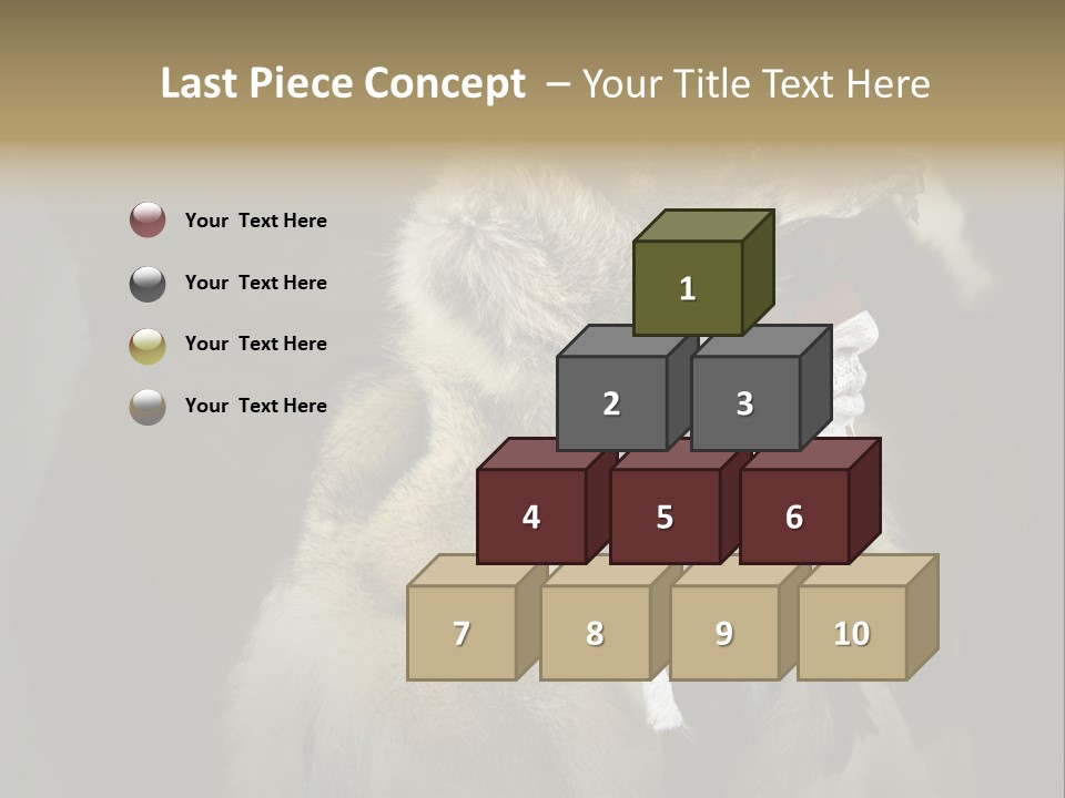 Unique White Red PowerPoint Template