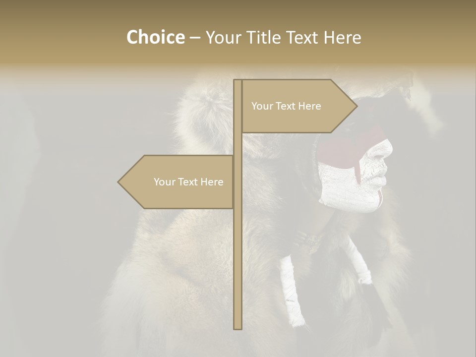 Unique White Red PowerPoint Template