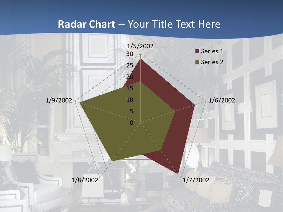 Decor Lamp Fireplace PowerPoint Template