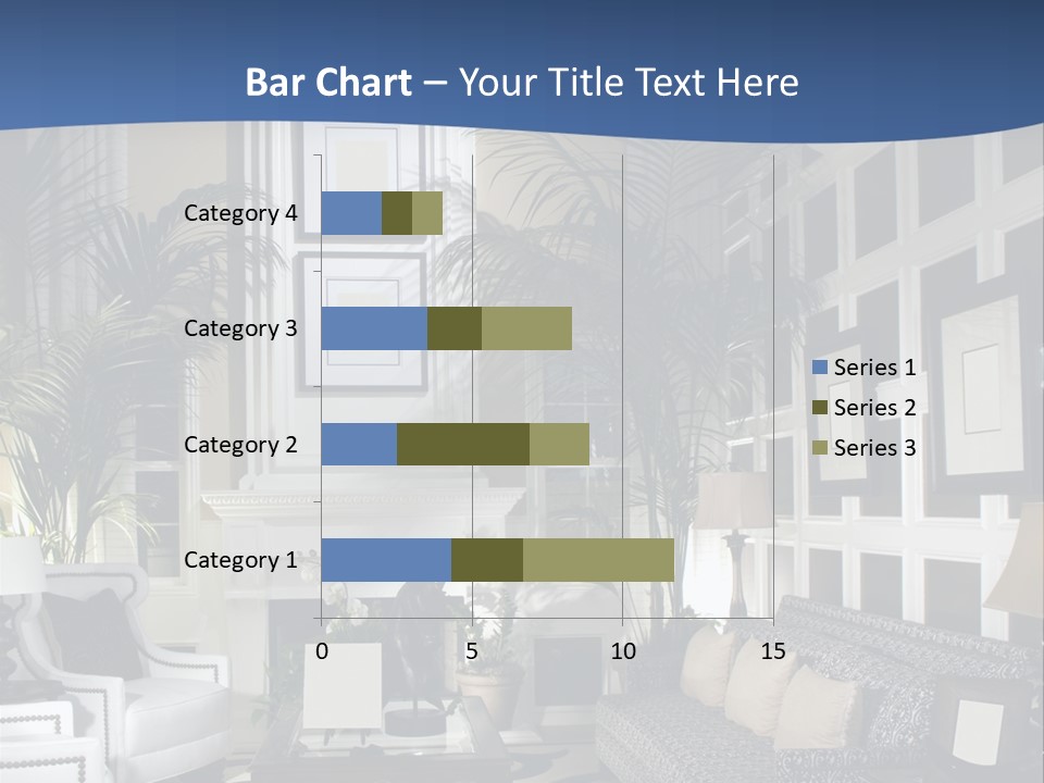 Decor Lamp Fireplace PowerPoint Template