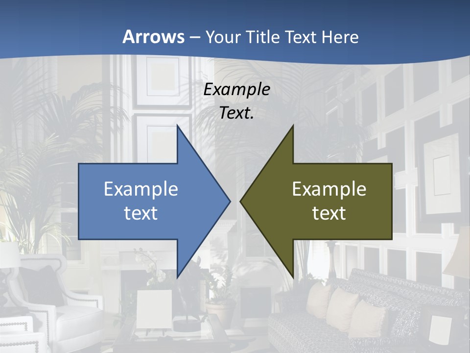 Decor Lamp Fireplace PowerPoint Template