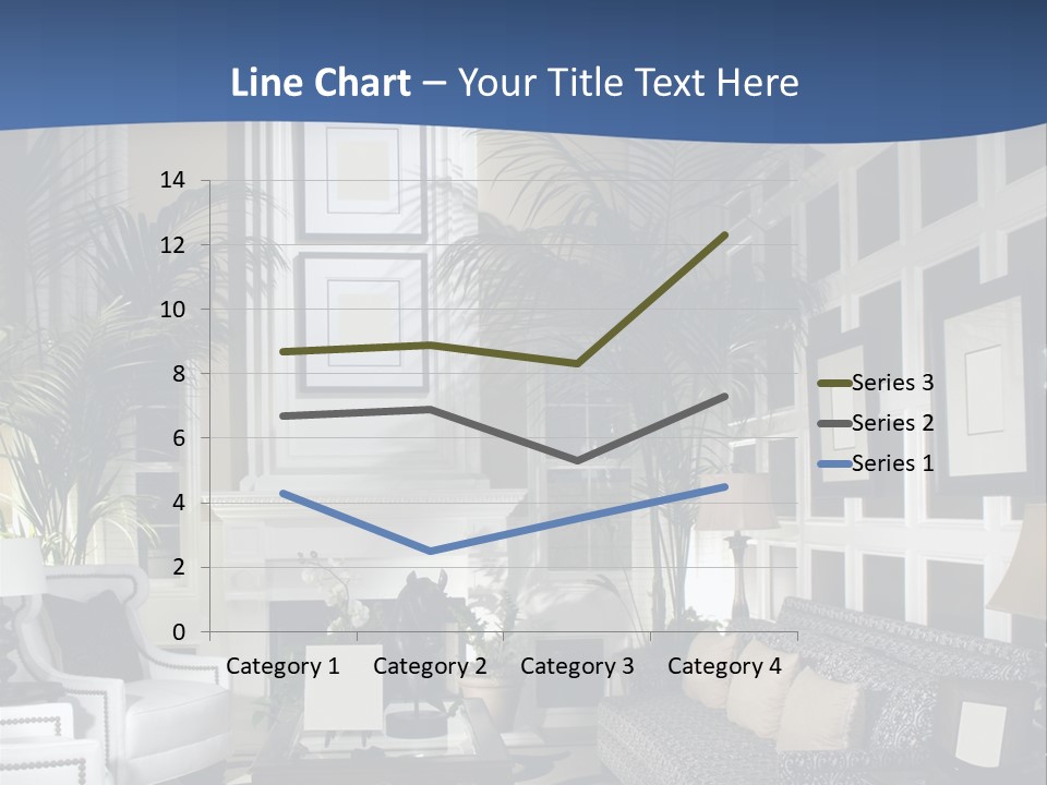 Decor Lamp Fireplace PowerPoint Template
