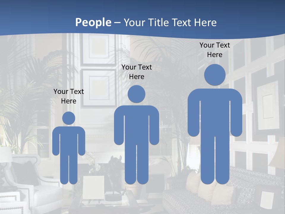 Decor Lamp Fireplace PowerPoint Template