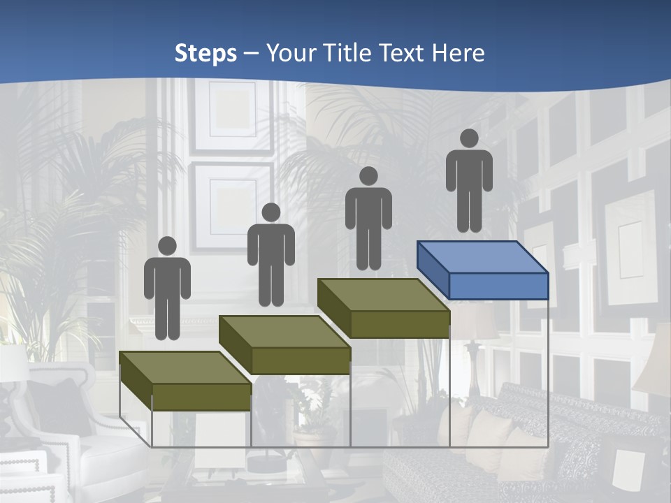 Decor Lamp Fireplace PowerPoint Template