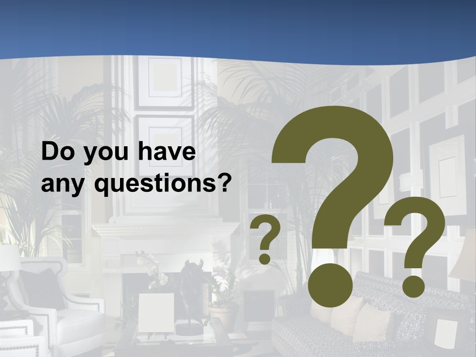 Decor Lamp Fireplace PowerPoint Template