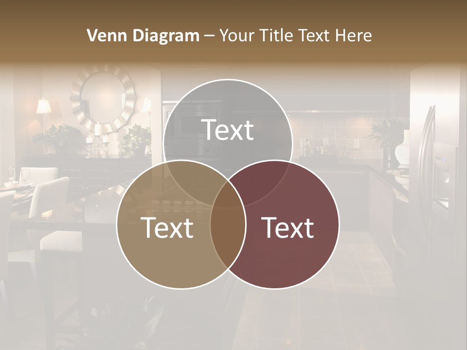 Steel Home Improvement Marbled Effect PowerPoint Template